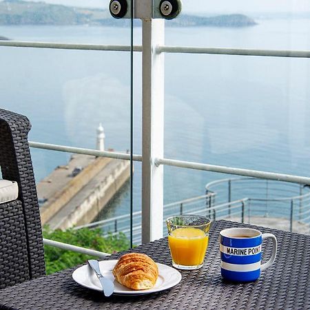 Marine Point, Mevagissey - Sensational Cliff Top Views Of Harbour And Bay Extérieur photo