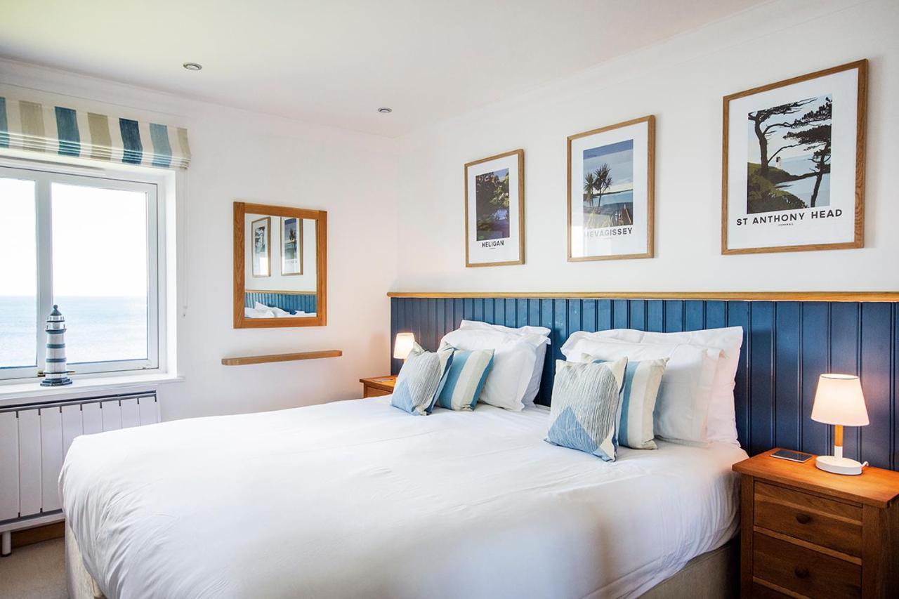 Marine Point, Mevagissey - Sensational Cliff Top Views Of Harbour And Bay Extérieur photo
