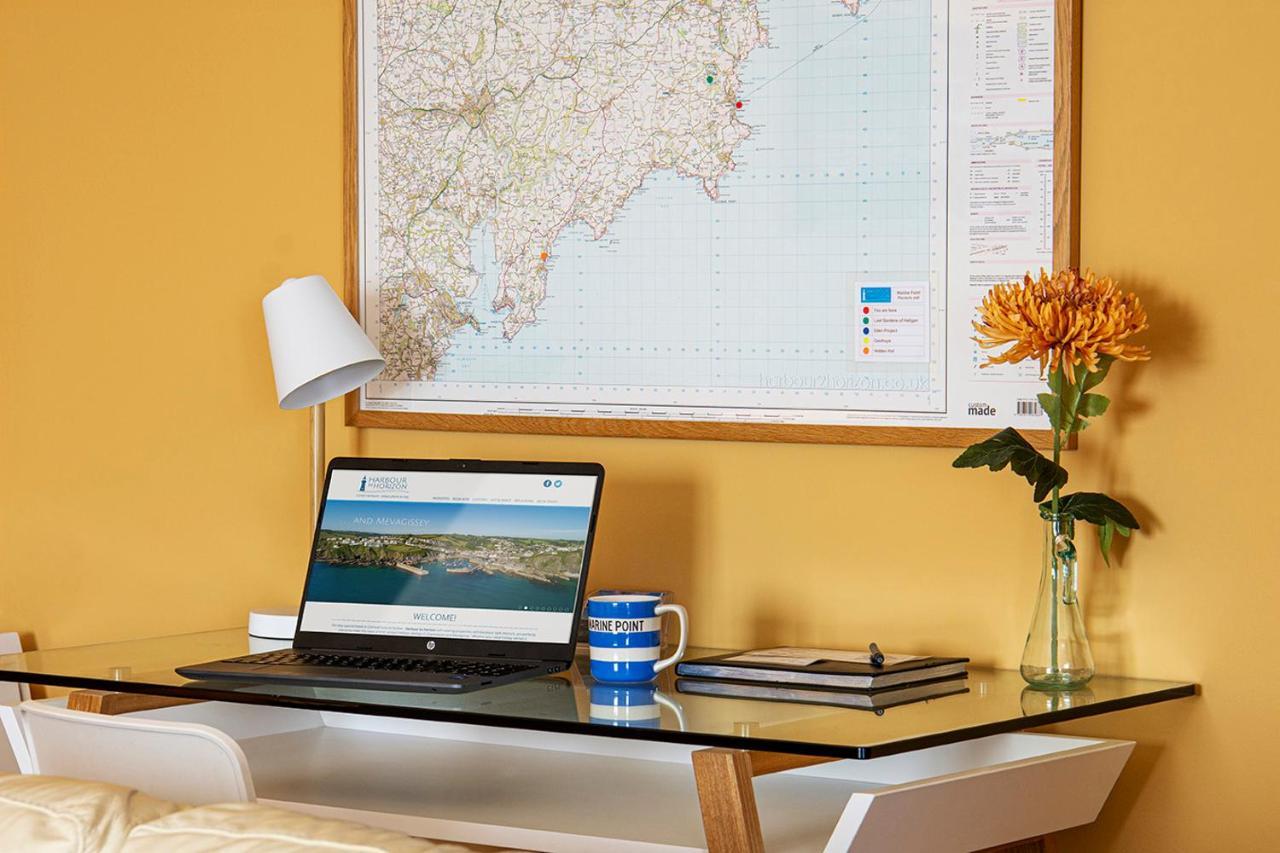 Marine Point, Mevagissey - Sensational Cliff Top Views Of Harbour And Bay Extérieur photo