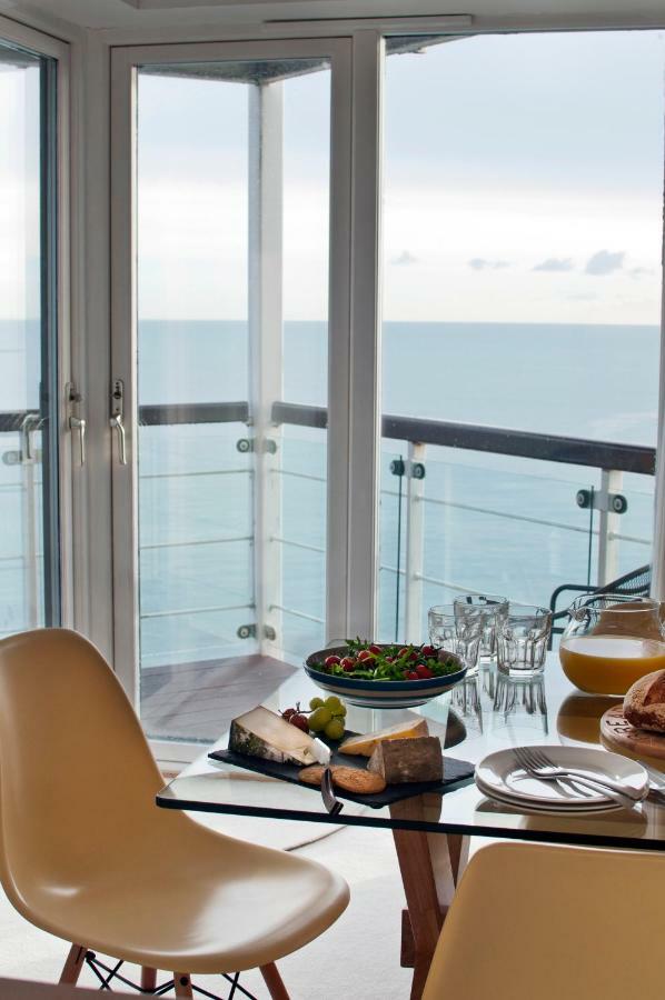 Marine Point, Mevagissey - Sensational Cliff Top Views Of Harbour And Bay Extérieur photo